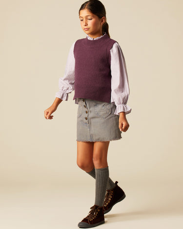 FALDA SARGA PEBBLE