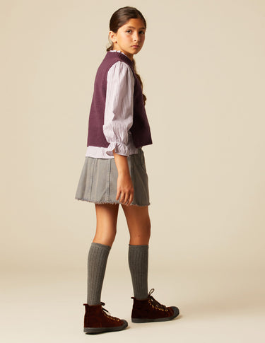 FALDA SARGA PEBBLE