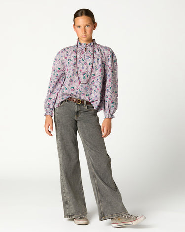 GREY SIDE STAR DENIM