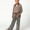 DENIM ESTRELLAS LATERALES GRIS