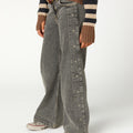 DENIM ESTRELLAS LATERALES GRIS