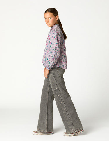 GREY SIDE STAR DENIM