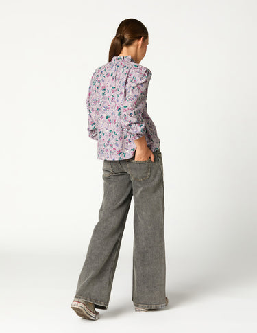 GREY SIDE STAR DENIM