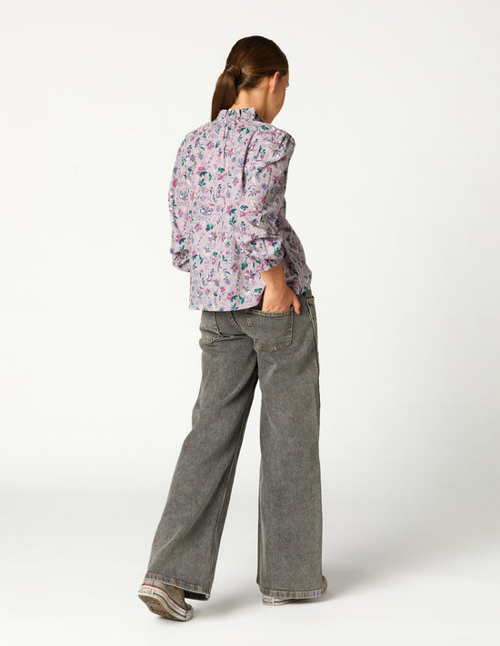 GREY SIDE STAR DENIM