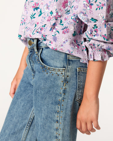 DENIM TACHAS MINI