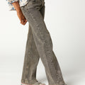 MINI GREY DENIM STUDS