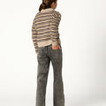 ANTHRACITE STAR DENIM JEANS