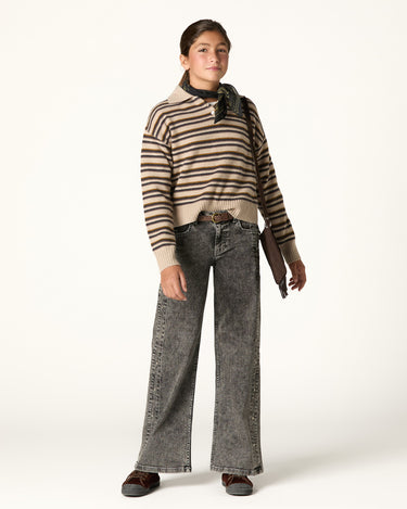 ANTHRACITE STAR DENIM JEANS