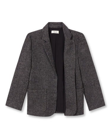 HERRINGBONE GREY BLAZER
