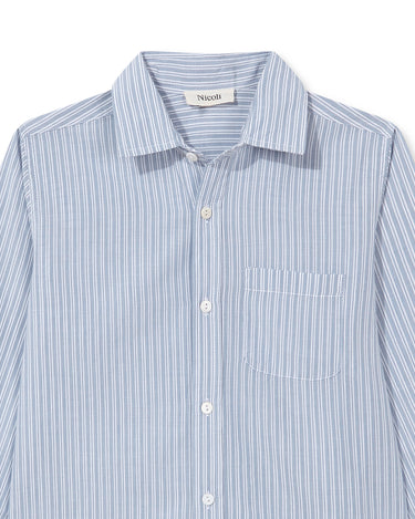 CAMISA RAYAS AZUL
