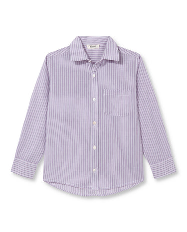 PURPLE STRIPED SHIRT