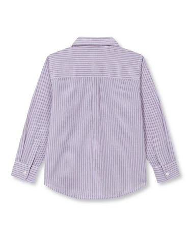 PURPLE STRIPED SHIRT