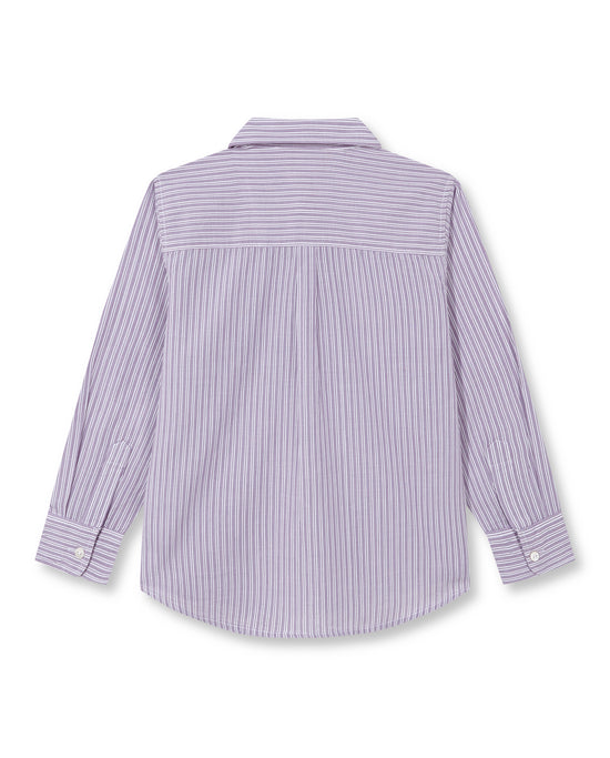 PURPLE STRIPED SHIRT