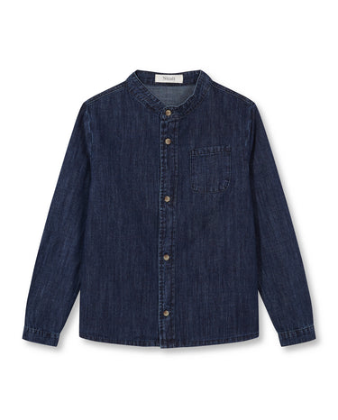 BLUE MAO DENIM SHIRT