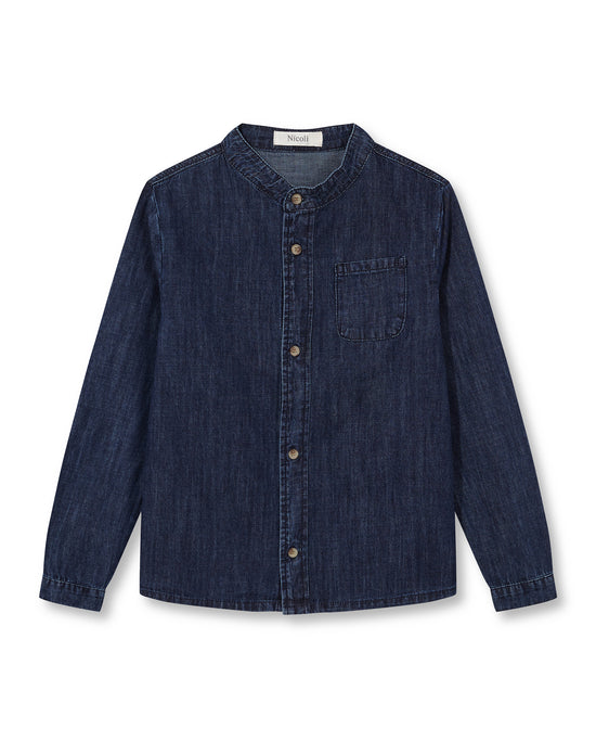 BLUE MAO DENIM SHIRT