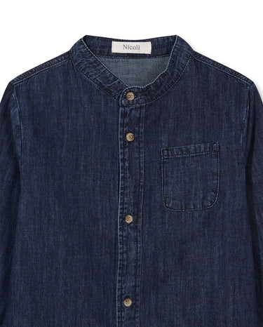 BLUE MAO DENIM SHIRT