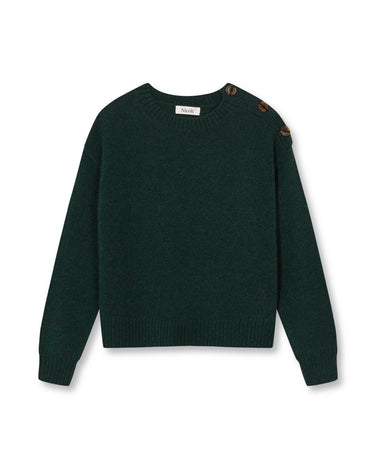JERSEY BOTONES VERDE OSCURO