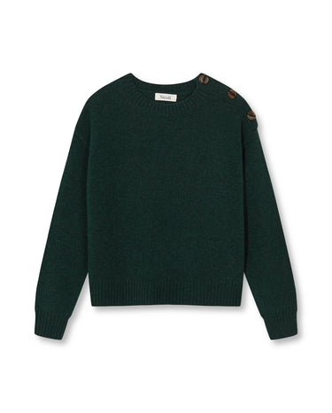 JERSEY BOTONES VERDE OSCURO
