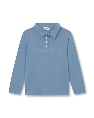 LIGHT BLUE "nn" POLO SHIRT