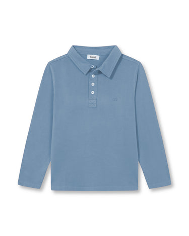 LIGHT BLUE "nn" POLO SHIRT