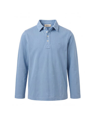 LIGHT BLUE "nn" POLO SHIRT