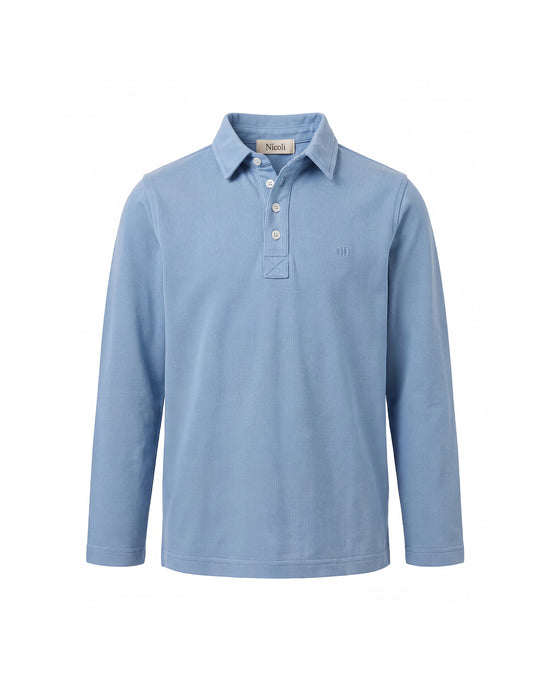 POLO "nn" AZUL CLARO