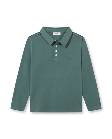 "NN" HUNTING GREEN POLO SHIRT