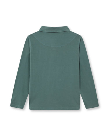 "NN" HUNTING GREEN POLO SHIRT