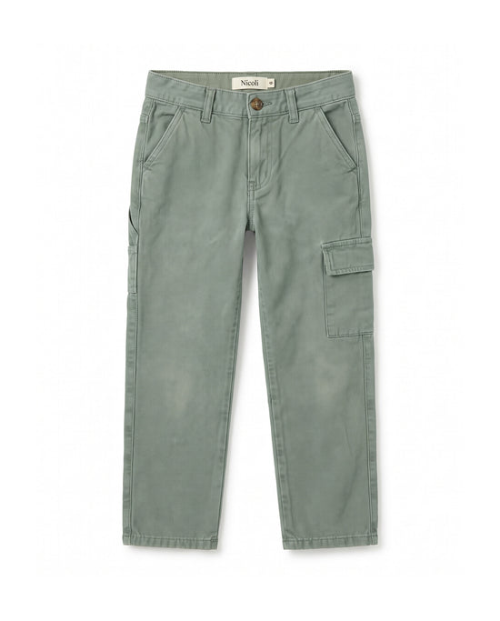 HUNTING GREEN CARGO PANTS