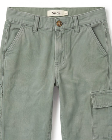HUNTING GREEN CARGO PANTS