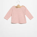 RED STRIPE T-SHIRT