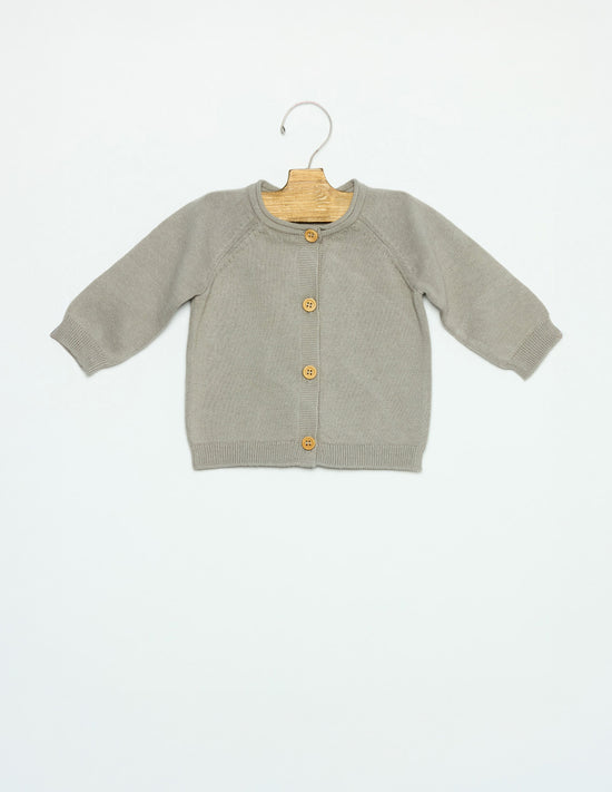 CHAQUETA BEBÉ BOTONES IRON GREY