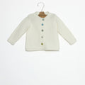 CHAQUETA CRUDO BOTONES COLOR