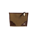 KHAKI PAINT CANVAS BAG