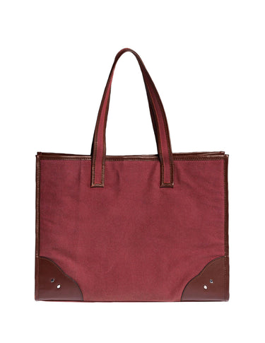 BOLSO ESTUDIANTE SARGA BURDEOS