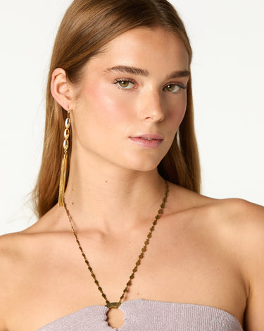 GOLD CHAIN EARRINGS
