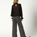 CAMISA FRUNCE NEGRA