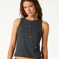 CAMISETA ANTRACITA CUT OUT