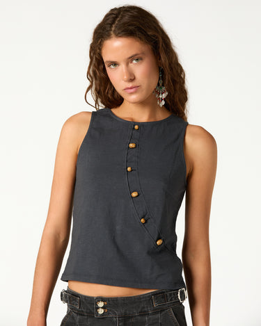 CAMISETA ANTRACITA CUT OUT