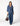 BLUE DENIM BUCKLE TROUSERS