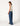 BLUE DENIM BUCKLE TROUSERS