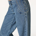 PANTALON PAISLEY DENIM AZUL
