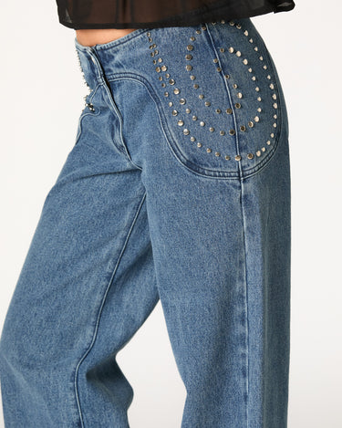 PANTALON PAISLEY DENIM AZUL