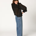 PANTALON PAISLEY DENIM AZUL