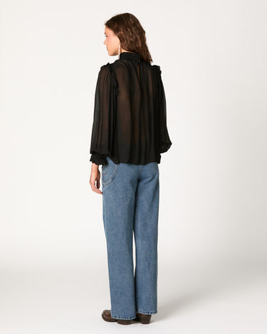 PANTALON PAISLEY DENIM AZUL
