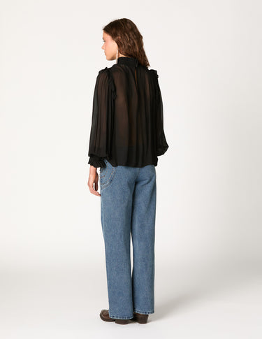 PANTALON PAISLEY DENIM AZUL