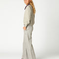 PANTALÓN DENIM TIRO ALTO GRIS CLARO