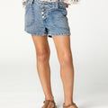 BLUE POCKET SHORTS