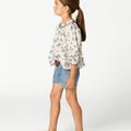 BLUE POCKET SHORTS