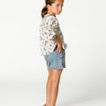 BLUE POCKET SHORTS